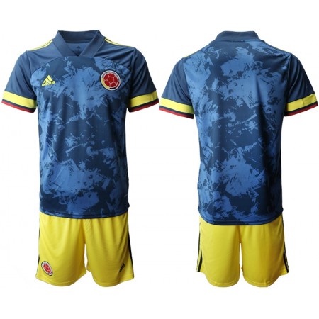 Colombia Fotbollströjor Barn Borta tröja 2020 Kortärmad